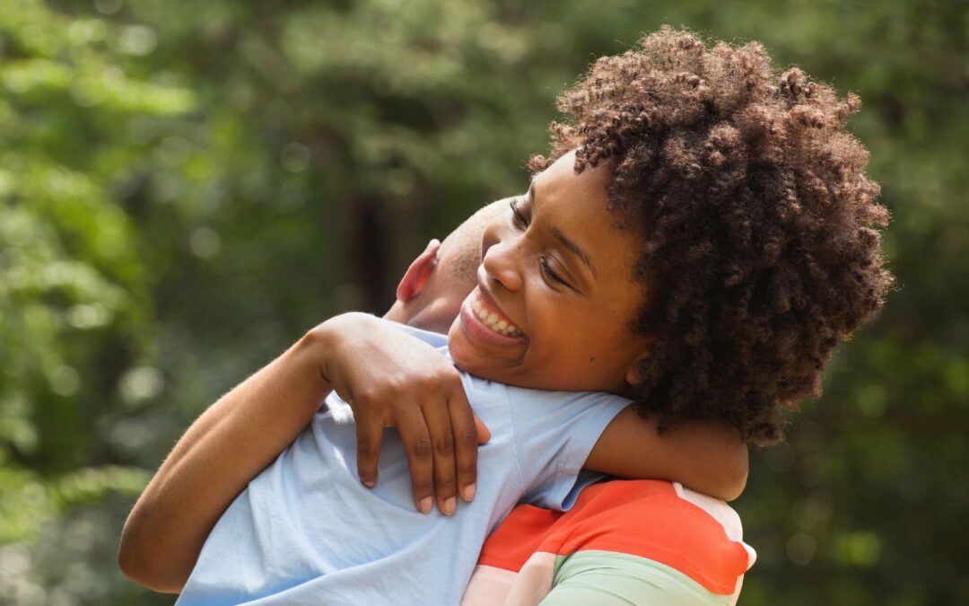 Mother and child walking toward school together – learning how to advocate for child with autism